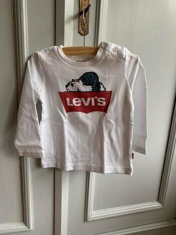 Levi’s leuk t-shirt maat 86 ijsbeer. 