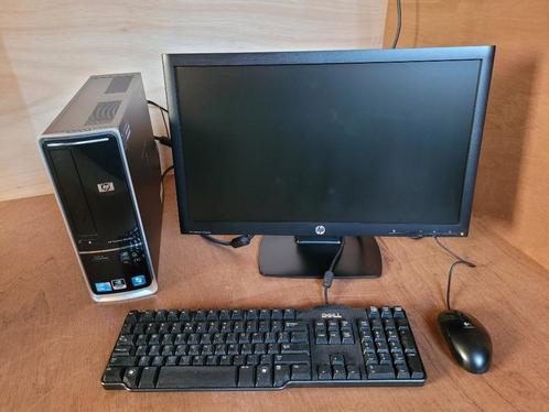 HP Pavilion Slim S5000 S5730nl + HP Compaq LE2202x, Computers en Software, Desktop Pc's, Zo goed als nieuw, 3 tot 4 Ghz, HDD, 4 GB