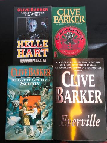 Clive Barker - set van 4 boeken (1)