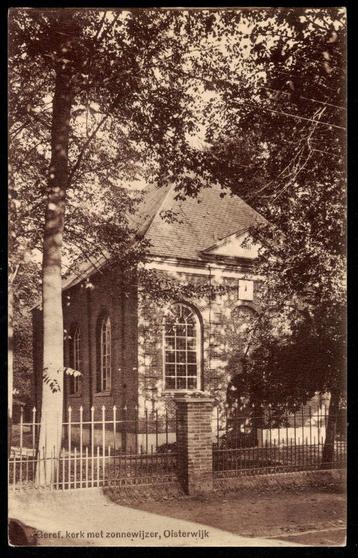 Oisterwijk, Geref. Kerk met zonnewijzer. 1922.