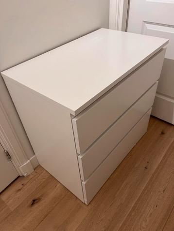 Ikea Malm ladekast - Wit - afbeelding 2 Ikea Malm ladekast - Wit - afbeelding 2