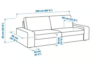 3-zits Kivik bank - zeer nette staat - afbeelding 6 3-zits Kivik bank - zeer nette staat - afbeelding 6