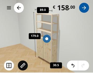 IKEA Ivar stellingkast met deurtjes - 30cm diep - afbeelding 5 IKEA Ivar stellingkast met deurtjes - 30cm diep - afbeelding 5
