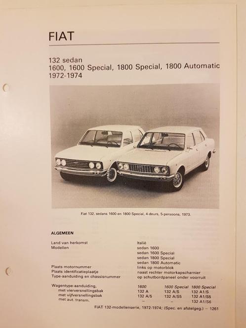 13 x Fiat Olyslager Kluwer Vraagbaken 1972-1986., Auto diversen, Handleidingen en Instructieboekjes, Ophalen of Verzenden