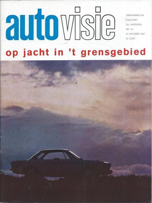 Autovisie 43 1967 : Volkswagen Kever 1500 Sportomatic, Boeken, Auto's | Folders en Tijdschriften, Gelezen, Volkswagen, Ophalen of Verzenden