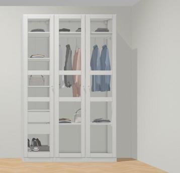 Ikea Pax kasten Garderobekasten Luxe Tyssedal - afbeelding 2 Ikea Pax kasten Garderobekasten Luxe Tyssedal - afbeelding 2