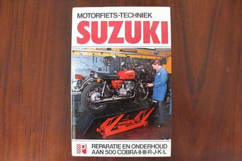 Suzuki T500 Cobra II III R J K L werkplaatsboek GT500 twin, Motoren, Handleidingen en Instructieboekjes, Suzuki, Verzenden