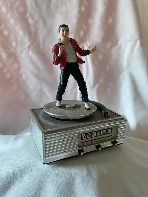 Elvis Presley muziek doosje, Verzamelen, Muziek, Artiesten en Beroemdheden, Zo goed als nieuw, Pop, Beeldje of Miniatuur, Ophalen of Verzenden