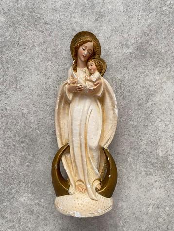 Oud beeldje - Maria met kind