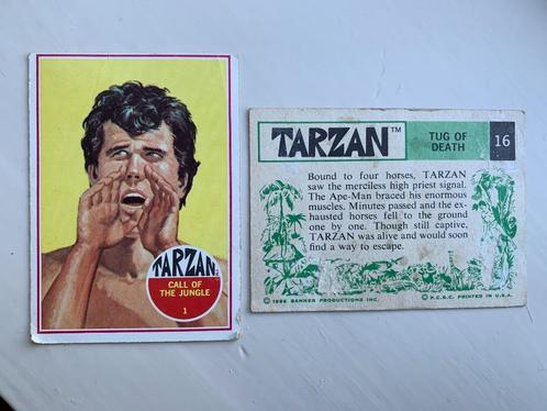 Vintage plaatjes Tarzan, Verzamelen, Poppetjes en Figuurtjes, Gebruikt, Ophalen of Verzenden