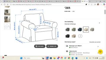 ektorp fauteuil Ikea - afbeelding 3 ektorp fauteuil Ikea - afbeelding 3
