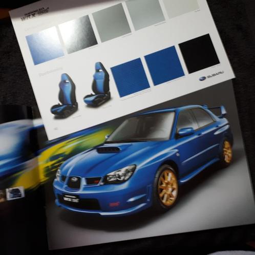 autobrochure Impreza Subaru WRX STI Turbo 2006 folder WOW, Boeken, Auto's | Folders en Tijdschriften, Zo goed als nieuw, Verzenden