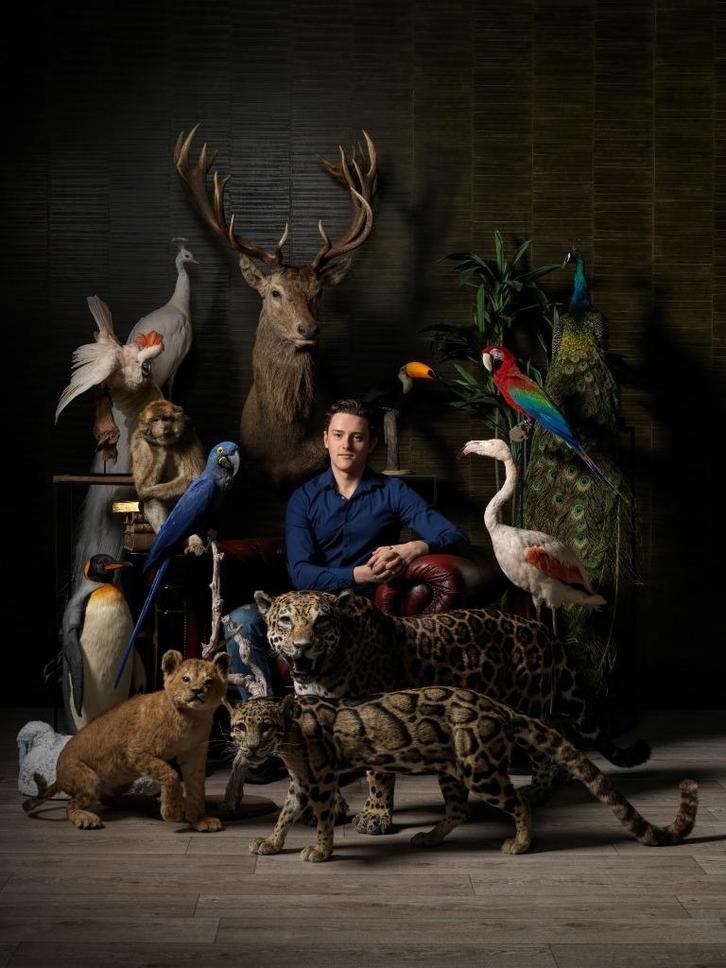 By Max verkoopt dierenhuiden en taxidermie van hoge kwaliteit By Max