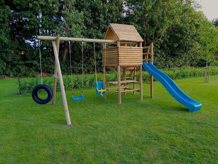 Unieke speeltoestellen en Tuinhuizen op maat gemaakt Welles Tuinhout