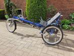 Hase Kettwiesel ligfiets nieuwstaat met nwe elektr. onst., Fietsen en Brommers, Fietsen | Driewielfietsen, Ophalen of Verzenden