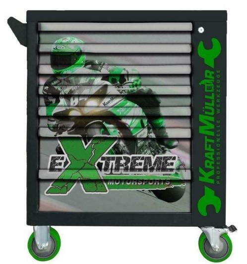 gereedschapswagen kraftmuller pro  racing green, Doe-het-zelf en Verbouw, Gereedschap | Handgereedschap, Nieuw, Ophalen of Verzenden