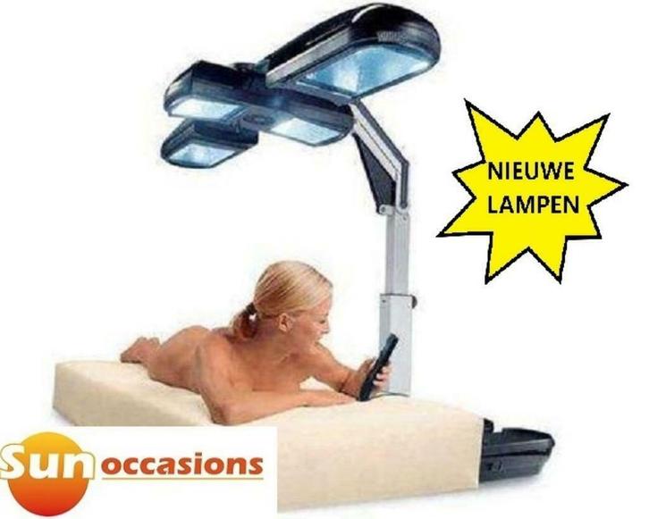 Philips HB 871 + NIEUWE lampen + Garantie + GRATIS bezorgen, Witgoed en Apparatuur, Zonnebanken en Gezichtsbruiners, Zo goed als nieuw