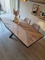 Eiken zeshoek eettafel AANBIEDING!!, 200 cm of meer, Nieuw, 100 tot 150 cm, Eikenhout