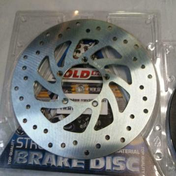Kreidler 260 mm remschijf blank-en zwart  vast beschikbaar voor biedingen