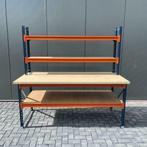 Robuuste nieuwe werkbank, werktafel met opzetstuk! stelling, Ophalen of Verzenden