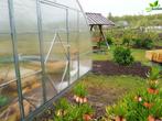 EcoSlider Tunnelkas ES 4M x 12M 6mm Broeikas tuinkas, Tuin en Terras, Kassen, Staal, Polycarbonaat, Verzenden, Kweekkas