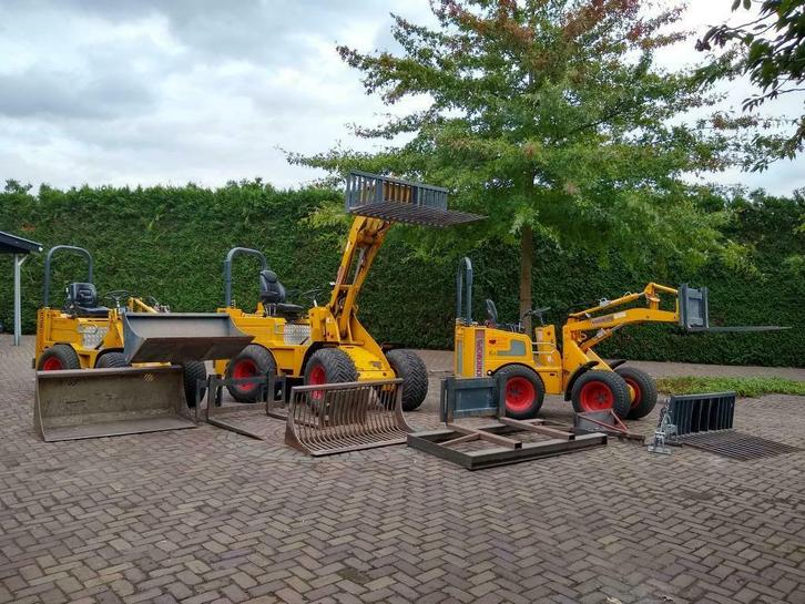 Te Huur! Knikmops, Minigraver, Trilplaat, Wacker!, Zakelijke goederen, Machines en Bouw | Kranen en Graafmachines, Overige typen