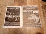 2 hardcore flyers old Skool gabber THUNDERDOME ID&T early