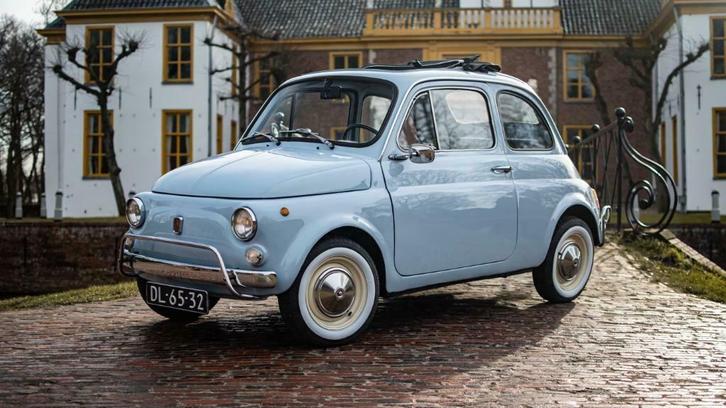 Fiat 500 oldtimer Huren Trouwauto Verhuur Groningen, Diensten en Vakmensen, Koeriers, Chauffeurs en Taxi's