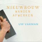 Glad dunpleister stukwerk, latexspuiten en spackspuiten, Diensten en Vakmensen, Stukadoors en Tegelzetters, Garantie, Stucwerk