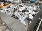 Voetplaten tbv metselsteiger, Ophalen, Gebruikt