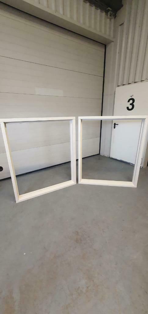 Meranti ramen 4 stuks 140 cm x 140 cm Hardhout raam, Doe-het-zelf en Verbouw, Glas en Ramen, Nieuw, 120 tot 160 cm, 120 tot 160 cm