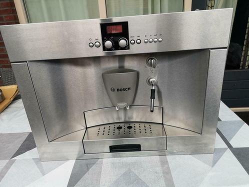 Bosch RVS inbouw koffieautomaat, Witgoed en Apparatuur, Koffiezetapparaten, Zo goed als nieuw, Gemalen koffie, Koffiebonen, Ophalen of Verzenden