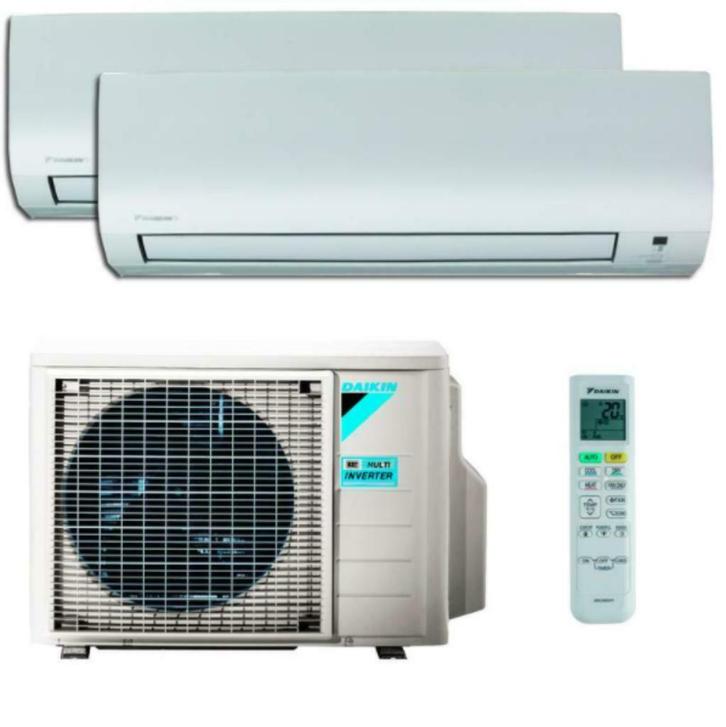 Haier Mitsubishi Daikin Multi-split airco's 2x1, Witgoed en Apparatuur, Airco's, Nieuw, Wandairco, 60 tot 100 m³, 3 snelheden of meer