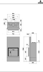!!! BARBAS evo 80/65 demo model met elektrische liftdeur !!!, Huis en Inrichting, Ophalen, Zo goed als nieuw, Hout, Inbouw