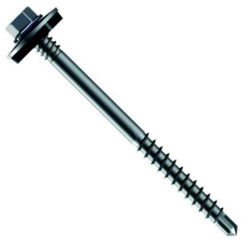 42 st. RVS/Bi-metalen, Sandwichpaneel schroeven 120 mm, Doe-het-zelf en Verbouw, IJzerwaren en Bevestigingsmiddelen, Nieuw, Schroeven