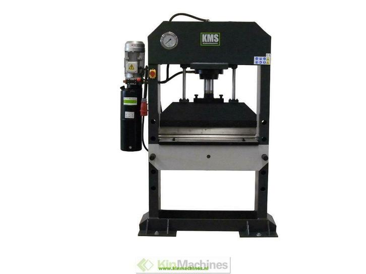 Werkplaatspers 50 / 100 Ton (met kantbankinrichting), Zakelijke goederen, Machines en Bouw | Metaalbewerking, Ophalen