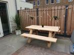 Robuuste Picknicktafel Douglas 2 meter, Tuin en Terras, Tuinsets en Loungesets, Ophalen of Verzenden, Nieuw