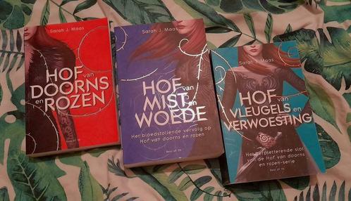 Sarah J Maas Hof van Doorns en Rozen trilogie NL oude covers, Boeken, Fantasy, Ophalen of Verzenden