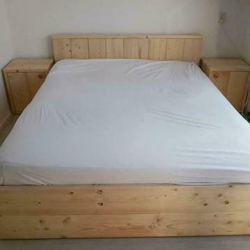 Nieuw Bed steigerhout
