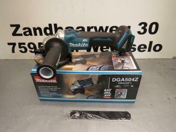 Makita DGA504Z 18V Li-Ion Accu haakse slijper body - 125mm  beschikbaar voor biedingen