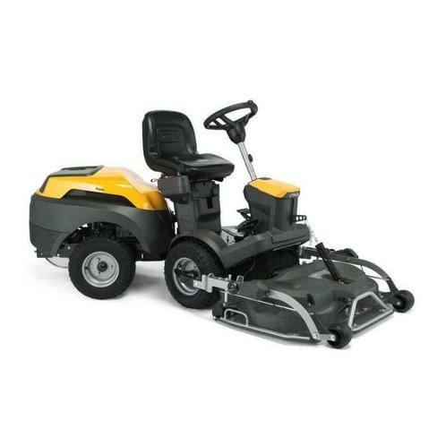 Stiga PARK 500 incl. COMBI 95 Q Plus Maaidek Frontmaaier, Tuin en Terras, Zitmaaiers, Nieuw, 90 tot 120 cm, Elektrische starter
