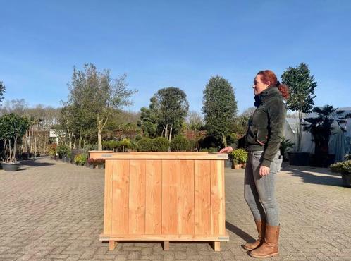 Douglas boombak / bloembak in diverse afmetingen te koop, Tuin en Terras, Bloembakken en Plantenbakken, Nieuw, Hout, Tuin, 60 cm of meer