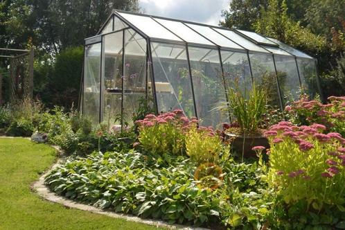 Tuinkas - S106 - 13,61m2 - veiligheidsglas - 306x445cm, Tuin en Terras, Kweekspullen, Nieuw, Verzenden