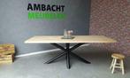 Eikenhouten Eettafels Tafel Vergadertafels MASSIEF Eiken !!!, Ophalen of Verzenden, Nieuw, Eikenhout
