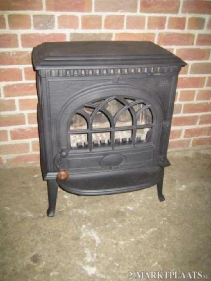gebruikte JOTUL 3 CB houtkachel 8 kw, Huis en Inrichting, Kachels, Gebruikt, Vrijstaand, Hout