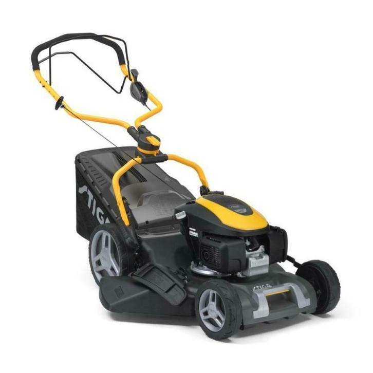 Stiga COMBI 753 V (4 in 1) Honda Motor Grasmaaier, Tuin en Terras, Grasmaaiers, Nieuw, Benzine-grasmaaier, 50 cm of meer, Cirkelmaaier