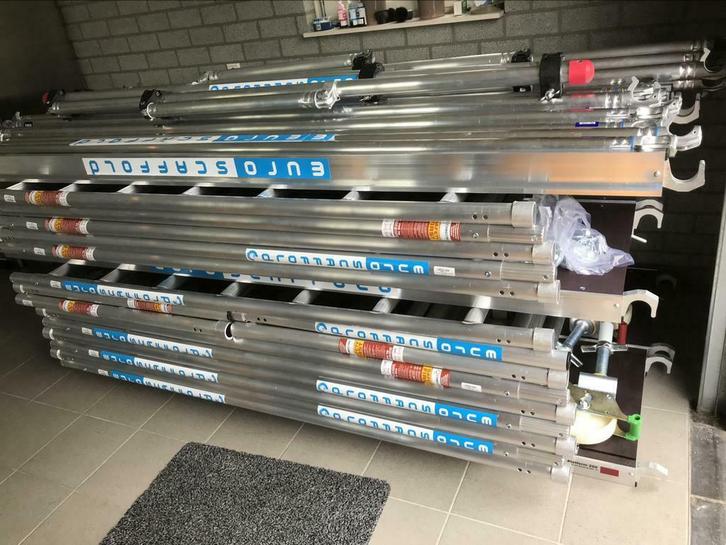 Nieuwe ♻️ Euroscaffold rolsteiger werkhoogte 10.20 meter ♻️, Doe-het-zelf en Verbouw, Overige Doe-het-zelf en Verbouw, Nieuw, Ophalen of Verzenden