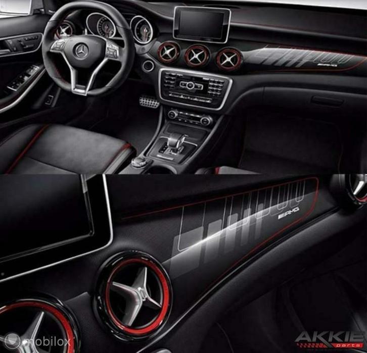 Dashboard lijst mercedes CLA C117 X117 AMG ('13-'19), Auto-onderdelen, Dashboard en Schakelaars, Mercedes-Benz, Gebruikt, Ophalen of Verzenden