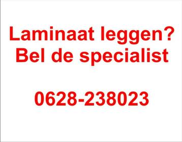 Laminaat service/ Vloerspecialist al vanaf 3,50 per m2