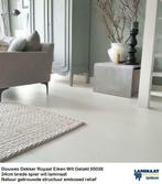 Laminaat Spier Wit Royaal Eiken Gelakt 24cm brede 8mm dik, 75 m² of meer, Nieuw, Ophalen of Verzenden, Laminaat